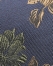 Spaced Jacquard Floral Silk Tie, Ink/Khaki, swatch